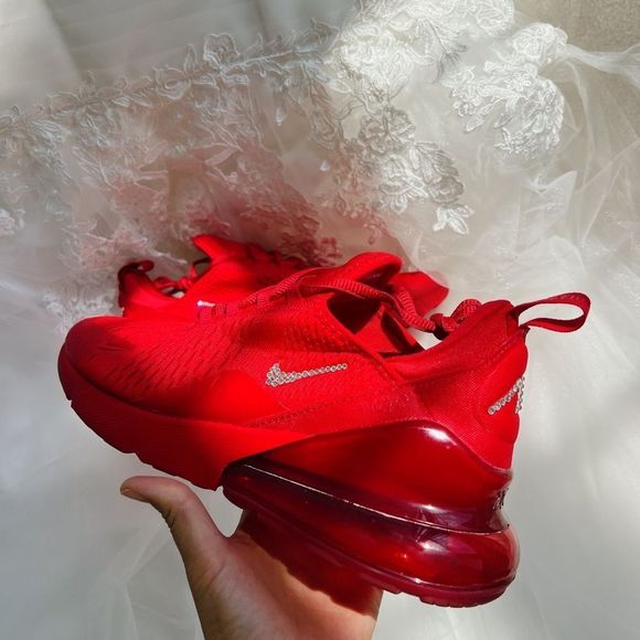 Air max 270 custom pink Swarovski crystal - Picture 3 of 6